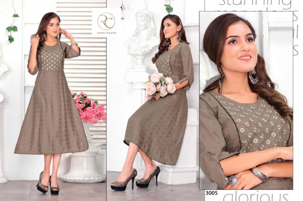 Ramdev Raanisa Vol 1 Embroidery Designer Kurti Collection